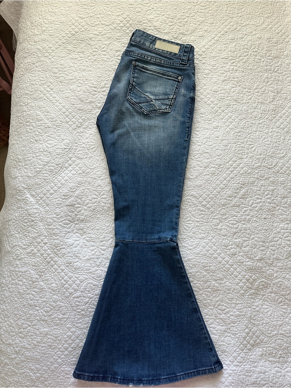 Rock & Roll Cowgirl Indigo Flare Jeans